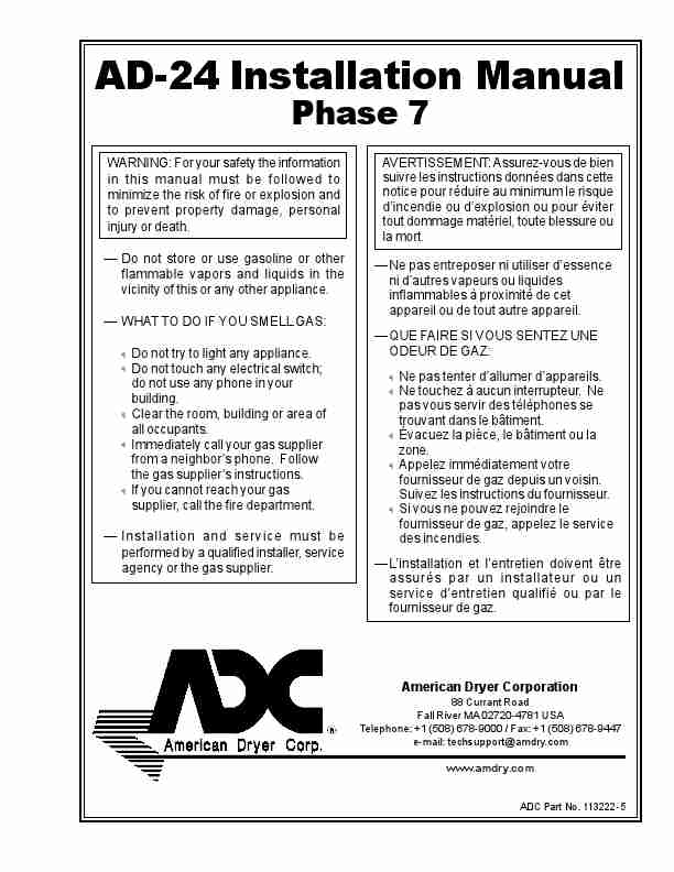 American Dryer Corp  Clothes Dryer AD-24 Phase 7-page_pdf